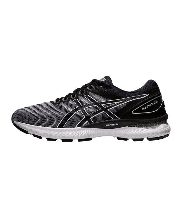 Asics Gel-Nimbus 22 Running Weiss Schwarz F100 - weiss