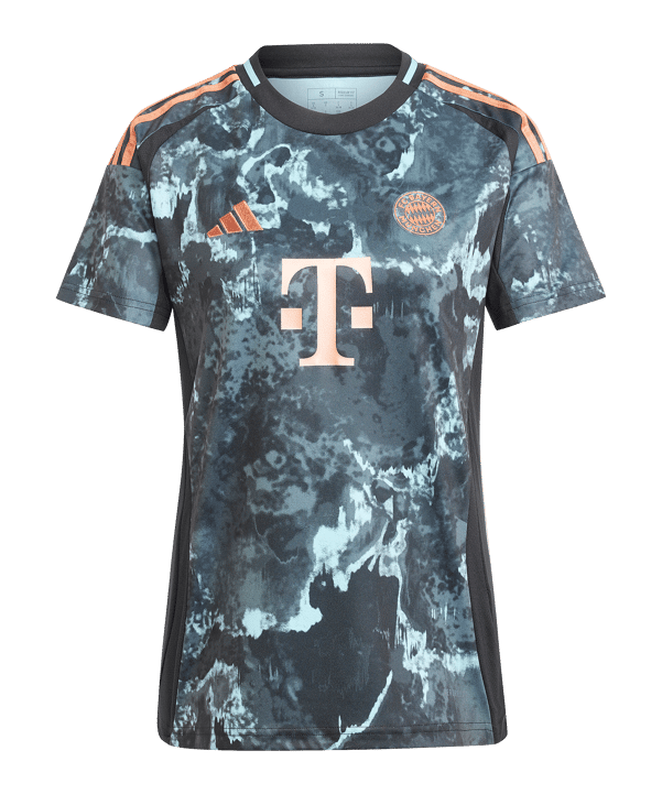 adidas FC Bayern München Trikot Away 2024/2025 Damen Schwarz - schwarz