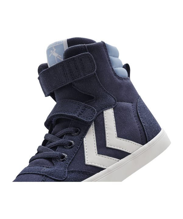 Hummel Slimmer Stadil High Kids Blau Weiss F1009 - blau