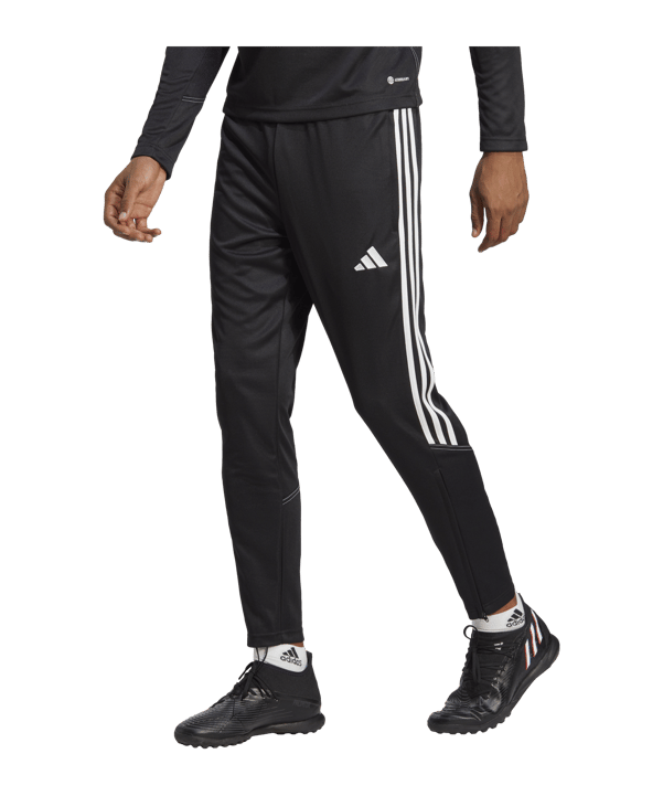 adidas Tiro 23 Trainingshose Schwarz Weiss - schwarz