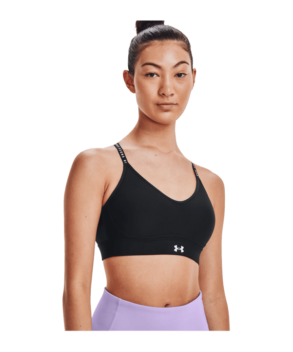 Under Armour Infinity Covrd LO Sport-BH Damen F001 - schwarz