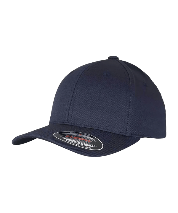 Flexfit Wooly Combed Baseball Mütze Blau - blau