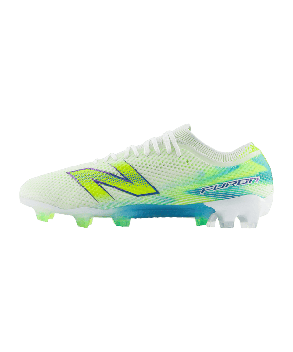 New Balance Furon Elite V9 FG Neon Tide Weiß - weiss