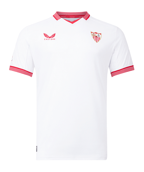 Castore FC Sevilla Trikot Home 2023/2024 Weiss Rot F029 - weiss