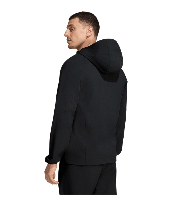 adidas Juventus FC Tiro Travel Windjack Zwart - zwart
