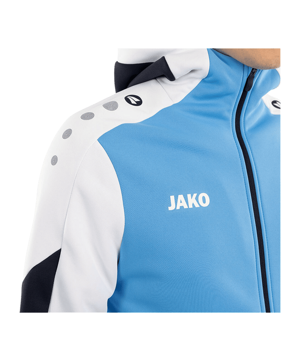 JAKO Dynamic Kapuzenjacke Blau F431 - blau