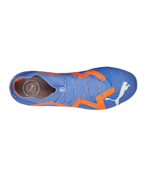 PUMA FUTURE Ultimate Low MxSG Supercharge Blau Orange F01 - blau