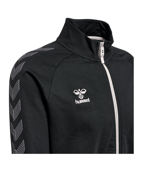 Hummel hmlMOVE Grid Zip Jacke Schwarz F2001 - schwarz