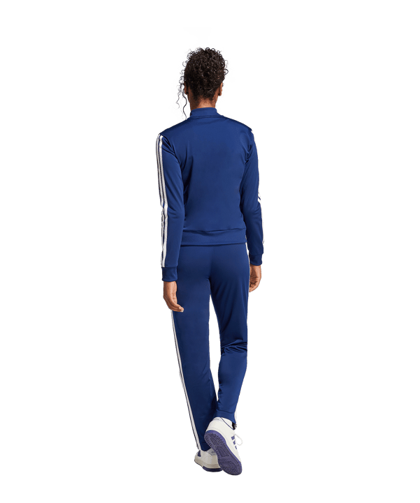 adidas Essentials 3S Trainingsanzug Blau - blau