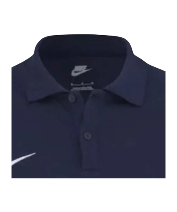 Nike Team Cotton Poloshirt Blau F451