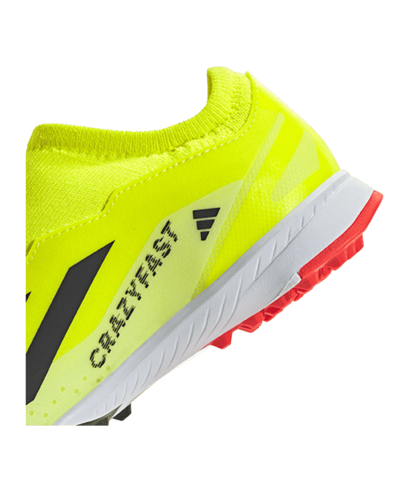 adidas X Crazyfast League LL TF Solar Energy Kids Gelb Schwarz Weiss - gelb