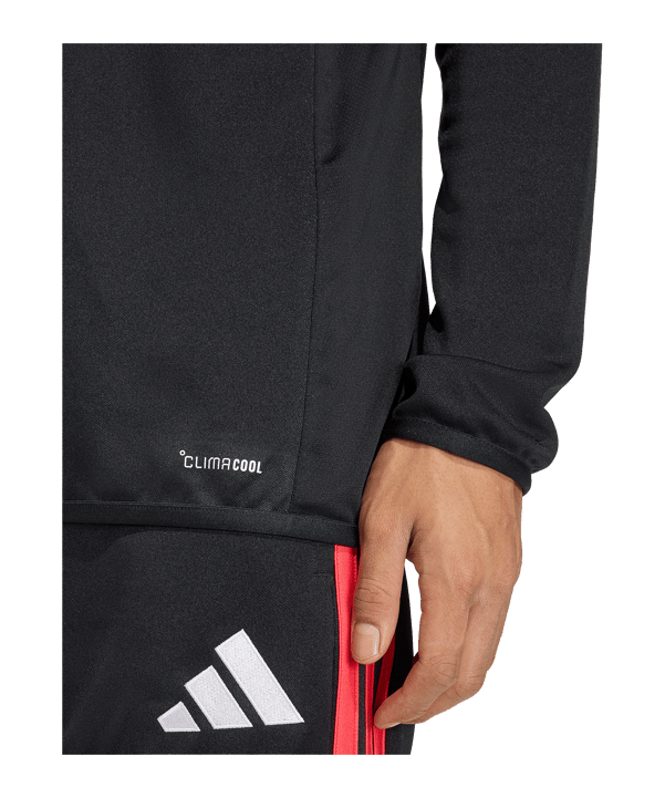 adidas Tiro 26 Training Ritssluiting Zwart - zwart