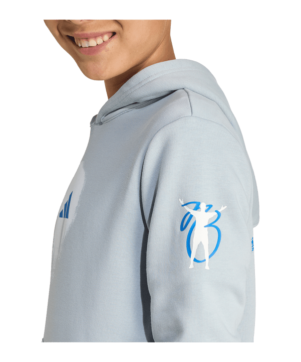 adidas Jude Bellingham Hoody Kids Grau - grau