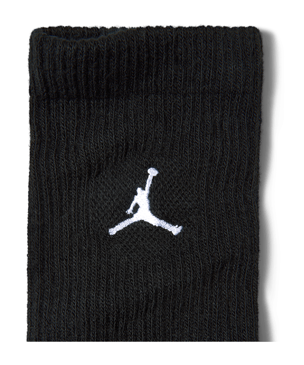 Jordan Everday Crew 3er Pack Calze Nero C010 - nero