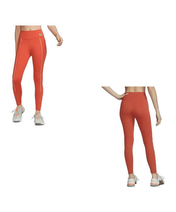 Nike NIke Dri-FIT One leggings femmes orange F861 - orange