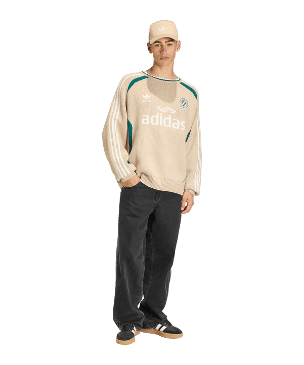 adidas Originals Blokecore Sweatshirt Beige - beige