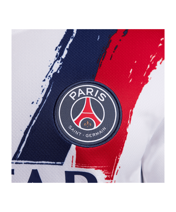 Nike Paris St. Germain Trikot Away 2024/2025 Weiss F101 - weiss