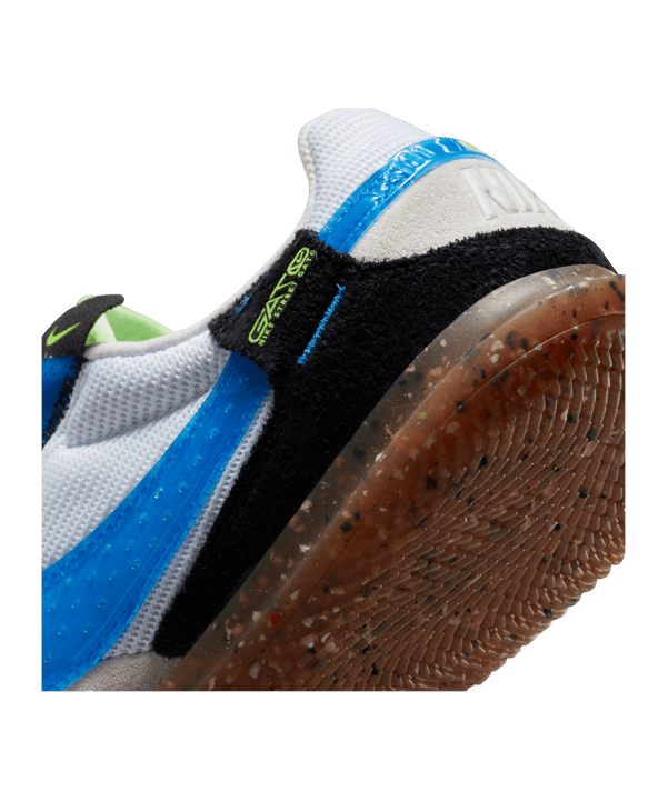 Nike Jr Streetgato IC Halle Kids Weiss Blau F143 - weiss