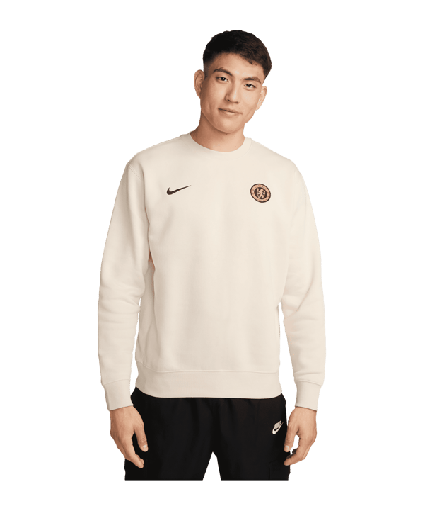 Nike FC Chelsea London Fleece Sweatshirt F120 - weiss