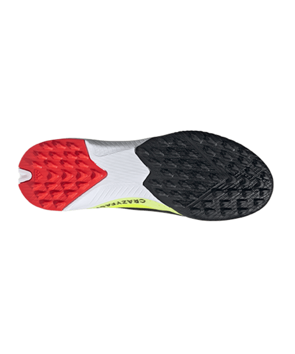 adidas X Crazyfast League LL TF Solar Energy Kids Gelb Schwarz Weiss - gelb