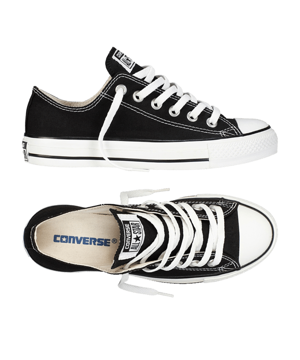 Converse Chuck Taylor AS Low Sneaker Schwarz - schwarz