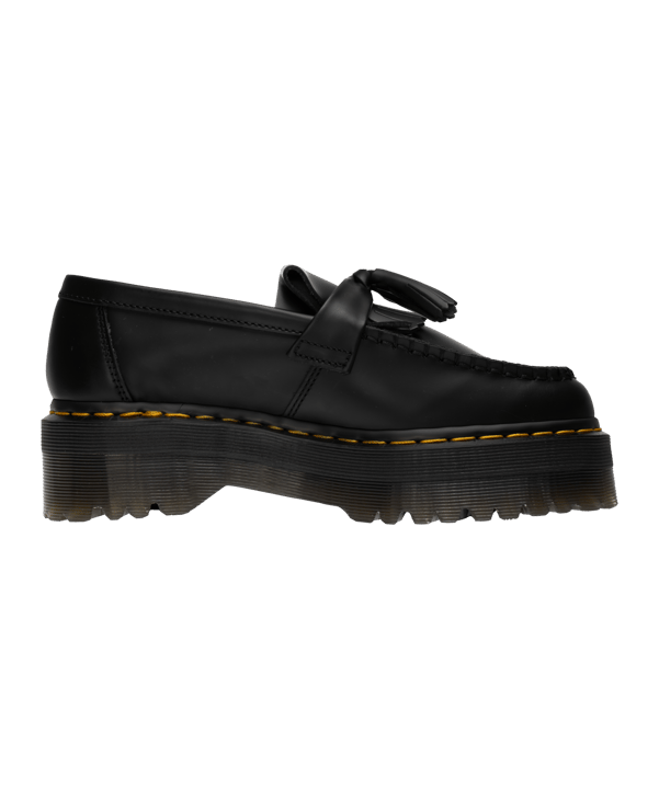 Dr. Martens Adrian Quad Smooth Schwarz - schwarz