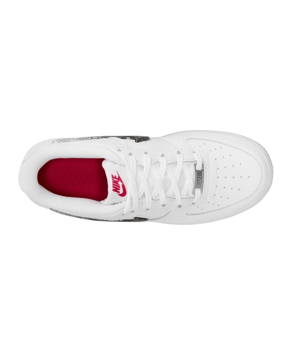 Nike Air Force 1 LV8 Kids (GS) Weiss Schwarz F100 - weiss