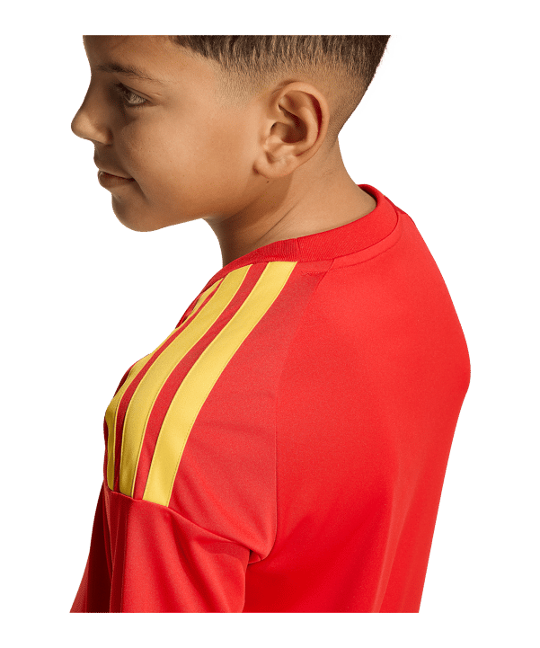 adidas KBVB Belgien Fan Trikot Home WM 2026 Kids Rot - rot