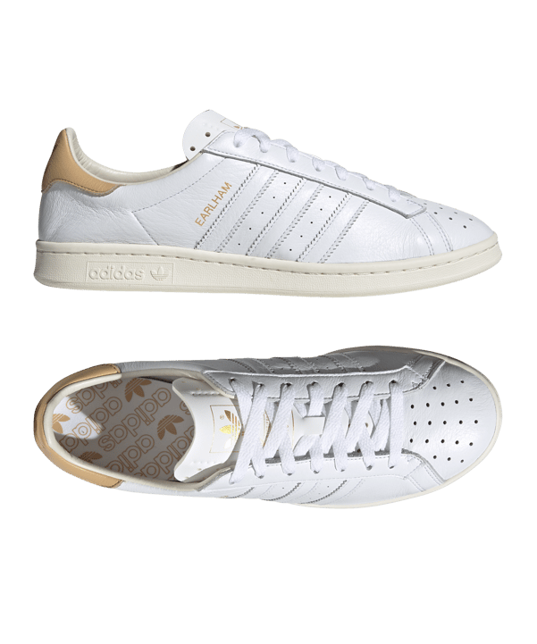 adidas Originals Earlham Weiss Gold - weiss