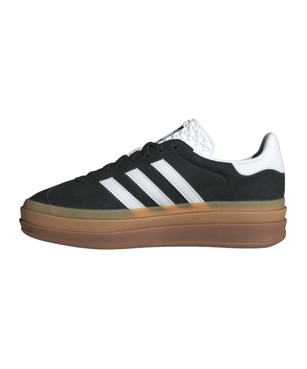 adidas Originals Gazelle Bold Damen Schwarz Weiss - schwarz