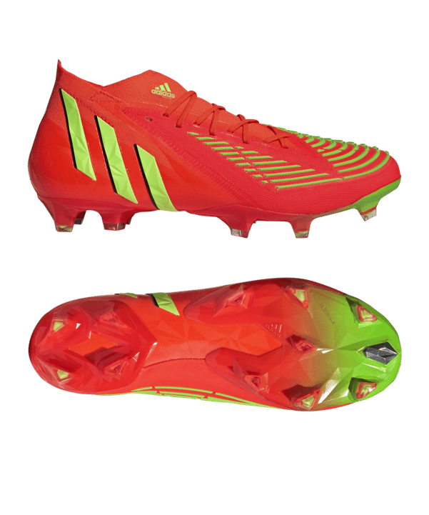 adidas Predator EDGE.1 FG Game Data Rot Grün - rot