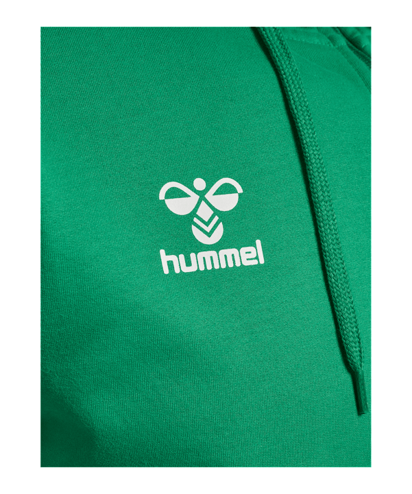 Hummel Go 2.0 Chevron Kapuzenjacke Grün F6235 - gruen