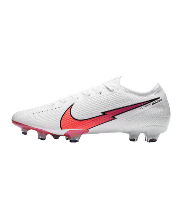 Nike Mercurial Vapor XIII Flash Crimson Elite FG Weiss F163 - weiss