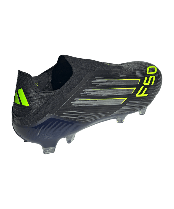 adidas F50 Elite LL FG Electric Stealth Schwarz - schwarz