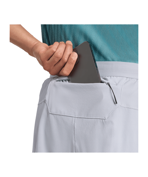 adidas Adizero Gel Laufshort Grau - grau