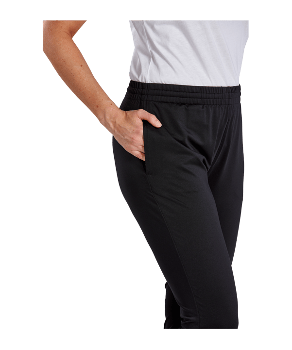 Erima Performance Trainingshose Damen Schwarz Weiss - schwarz