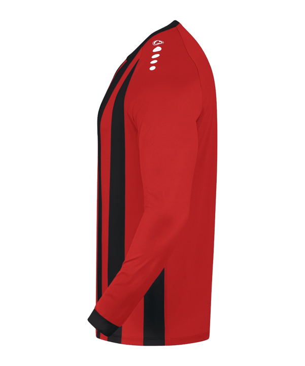JAKO Inter Trikot Langarm Kids Rot Schwarz F111 - rot