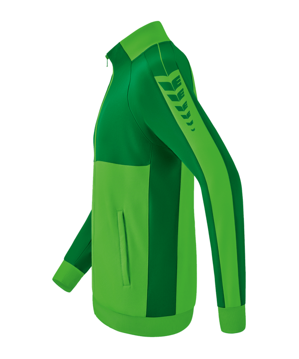 Erima Six Wings Trainingsjacke Kids Grün - gruen