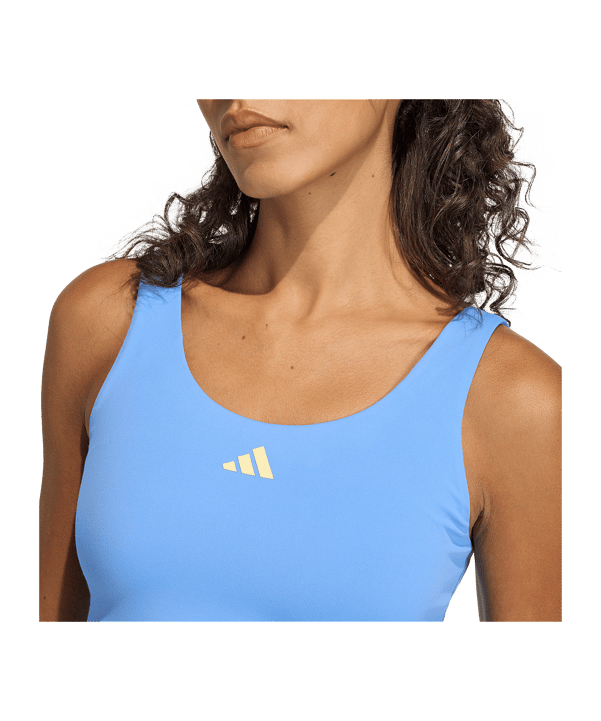 adidas All Me Light Tanktop Blau - blau