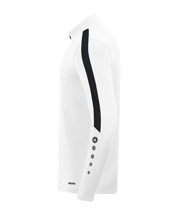 JAKO Power Sweatshirt Weiss Schwarz F000 - weiss