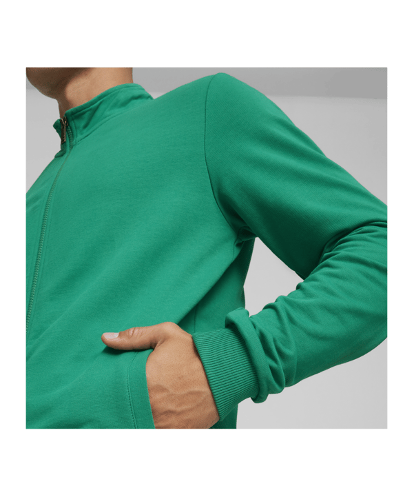 PUMA teamGOAL Casual Trainingsjacke Grün Weiss F05 - gruen