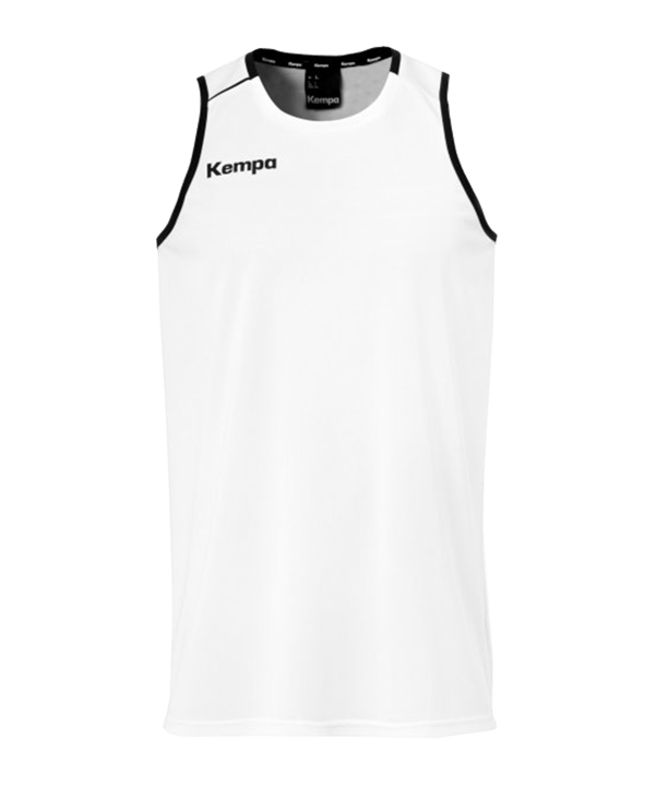 Kempa Player Tanktop Weiss Schwarz F05 - weiss