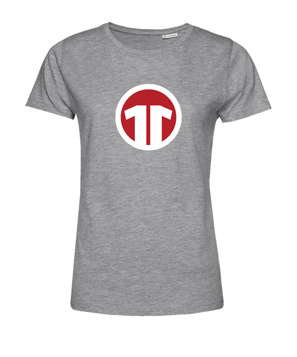 11teamsports Logo T-Shirt Damen Grau - grau