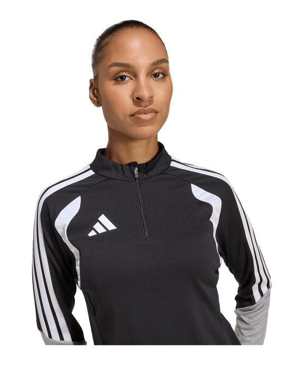 adidas Tiro 26 Training Zip Top Damen Schwarz - schwarz