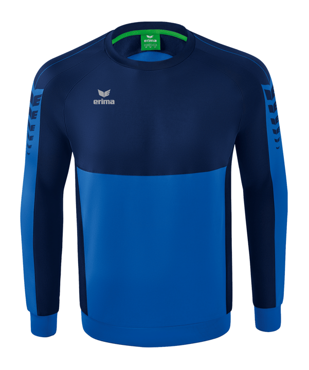 Erima Six Wings Sweatshirt Kids Blau Dunkelblau - blau