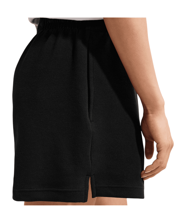 Nike Fleece Boyfriend Court Femmes Noir C010 - noir