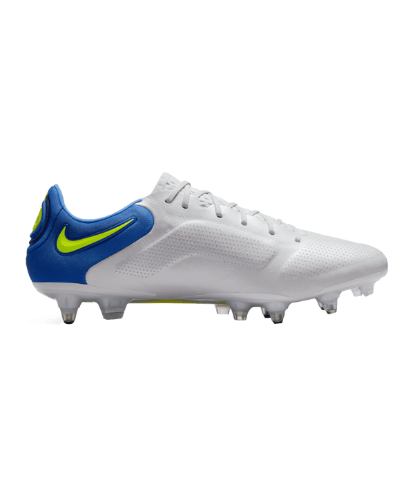 Nike Tiempo Legend IX Recharge Elite SG-Pro AC Grau Gelb Blau F075 - grau