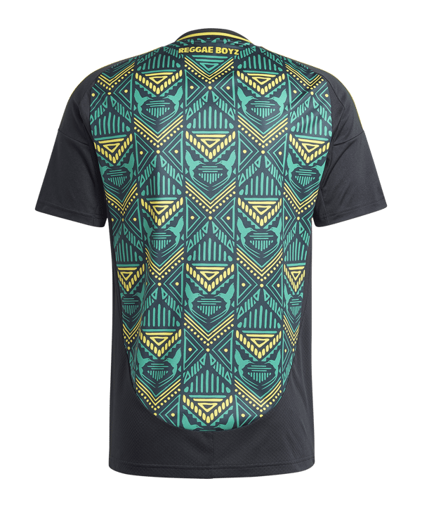 adidas Jamaica Trikot Away 2024 Schwarz - schwarz