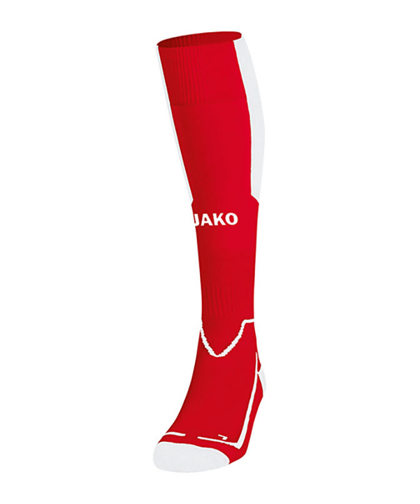 JAKO Lazio Stutzenstrumpf Rot Weiss F05 - rot