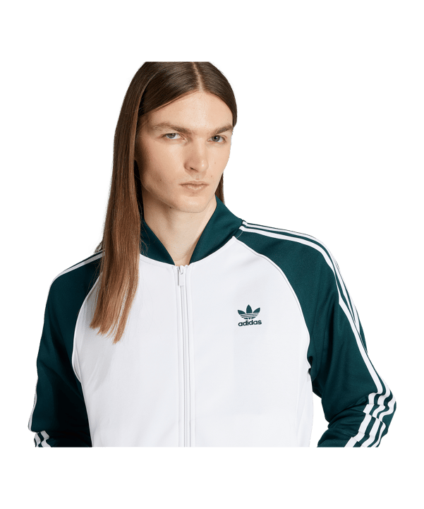 adidas Adicolor Classic Jacke Weiß - weiss
